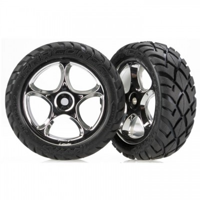 [ܼ] AX2479R [Traxxas] AX2479R Tires & wheels, assembled