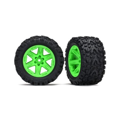 [ܼ] AX6774G [Traxxas] AX6774G Tires & wheels, assembled, glued (2.8