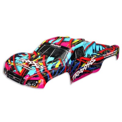 [ܼ] AX5849 [Traxxas] AX5849 Body, Slash 4X4, Hawaiian graphics (painted, decals applied)