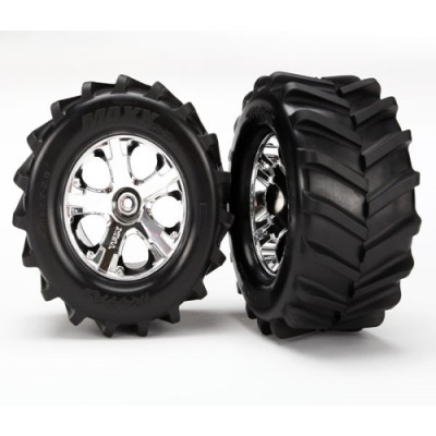 [ܼ] AX6771 [Traxxas] AX6771 Tires and wheels, assembled, glued 2.8
