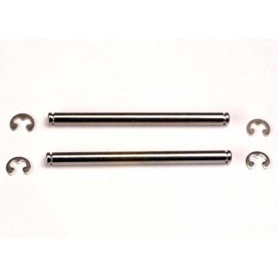 [ܼ] AX2640 [Traxxas] AX2640 Suspension pins 44mm (2) w/ E-clips