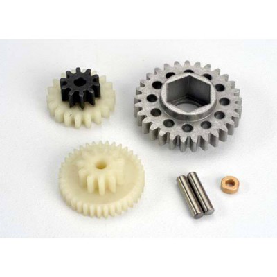 [ܼ] AX4576 [Traxxas] AX4576 Gear set/ gear shafts