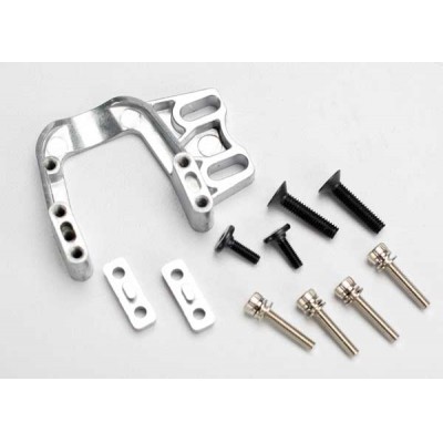 [ܼ] AX5560 [Traxxas] AX5560 Engine mount/ engine mount spacers (2)/ 3x15 CS with washers (4)/ 4x18 BCS (2)/ flathead engine mount screws 3x10 (2)