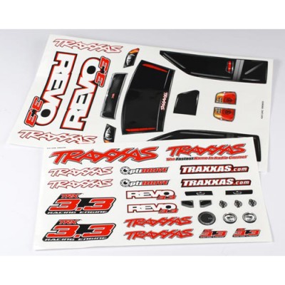 [ܼ] AX5313R [Traxxas] AX5313R Decal sheets Revo 3.3