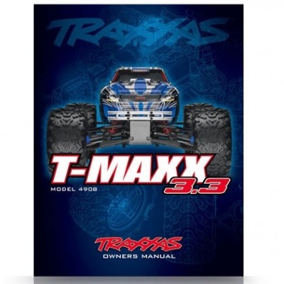 [ܼ] AX5198 [Traxxas] OWNERS MANUAL, T-MAXX 3.3 AX5198