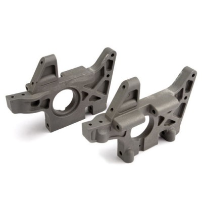 [ܼ] AX4930R [Traxxas] AX4930R Bulkheads (L&R) (front) (grey)