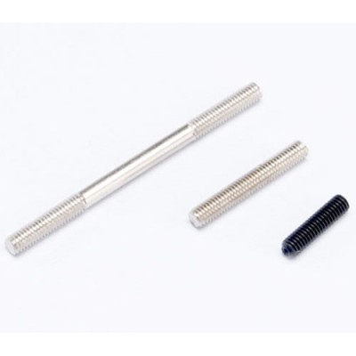 [ܼ] AX2537 [Traxxas] AX2537 Threaded rods (20/25/44mm 1 ea.)/ (1) 12mm set screw