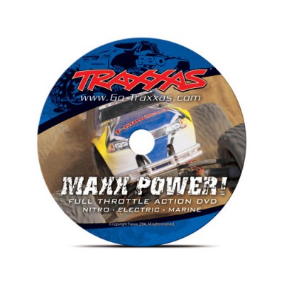 [ܼ] AX6160X [Traxxas] AX6160X DVD Maxx Power! Full Throttle Action (sleeve)