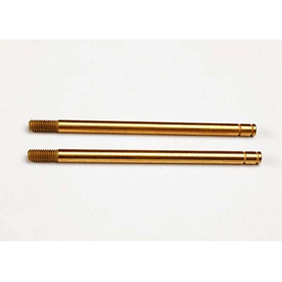 [ܼ] AX2656T [Traxxas] AX2656T Shock shafts hardened steel titanium nitride coated (xx-long) (2)