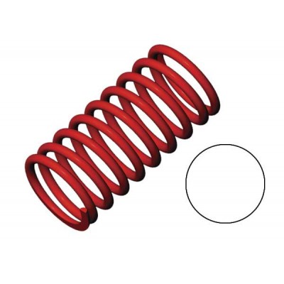 [ܼ] AX5436 [Traxxas] AX5436 Spring shock (red) (GTR) (2.9 rate white) (1 pair)