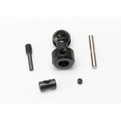 [ܼ] AX5653 [Traxxas] AX5653 Differential CV output drive (machined steel) (1)/ screw pin (with threadlock) (1)/ cross pin (1)/ drive pin (1)