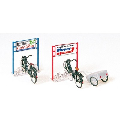 [ܼ] FSP17163 [PREISER] FSP17163 Bicycle bikes the kit Preiser