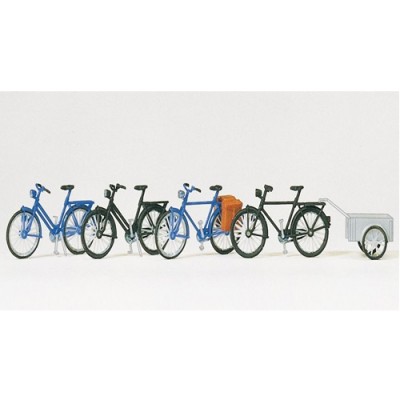 [ܼ] FSP17161 [PREISER] FSP17161 bicycles and bicycle trailers, the kit Preiser 17161