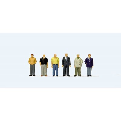 [ܼ] FSP10634 [PREISER] FSP10634 1/87  ִ   (Men standing)