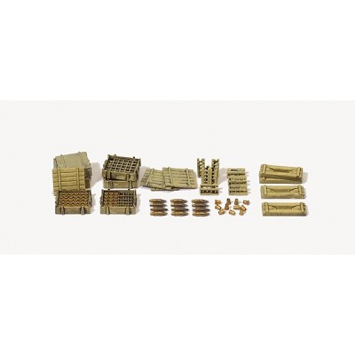 [ܼ] FSP16603 [PREISER] FSP16603 1/87 Howitzer Ammo & Crates( 1/87 ź  źڽ)