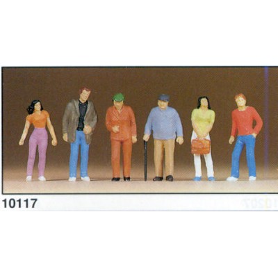 [ܼ] FSP10117 [PREISER] FSP10117 1/87 Passers-By(ε)