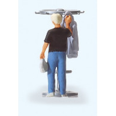[ܼ] FSP28142 [PREISER] FSP28142 1/87 Man jacket hanging( Ŵ )
