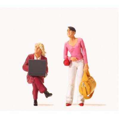 [ܼ] FSP44904 [PREISER] FSP44904 1: 22.5 Two girls