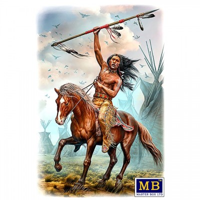 [���ܼ�] CM24048 [MasterBox] CM24048 1/24 Buffalo Hunter. Running Bear