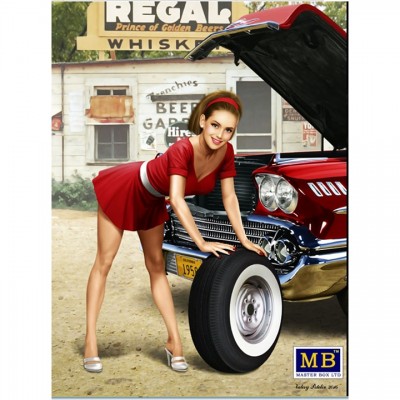 [���ܼ�] CM24017 [MasterBox] CM24017 1/24 Pin-up series. A short stop. Kit No.3