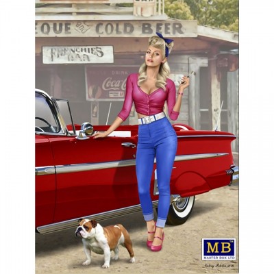 [���ܼ�] CM24015 [MasterBox] CM24015 1/24 Pin-up series. A short stop. Kit No.1