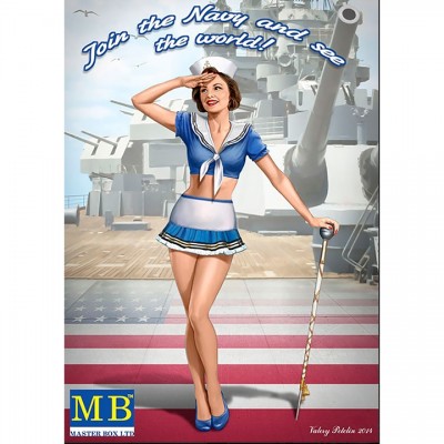 [���ܼ�] CM24004 [MasterBox] CM24004 1/24 Pin-up series, Kit No. 4. Suzie