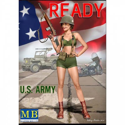 [���ܼ�] CM24003 [MasterBox] CM24003 1/24 Pin-up series, Kit No. 3. Alice