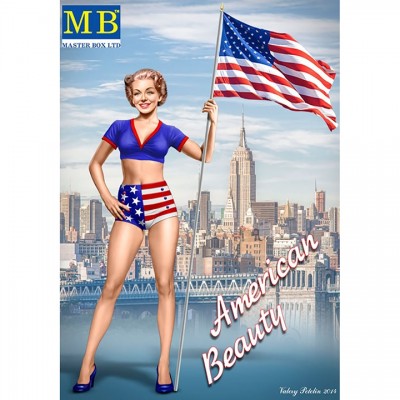 [���ܼ�] CM24002 [MasterBox] CM24002 1/24 Pin-up series, Kit No. 2. Betty