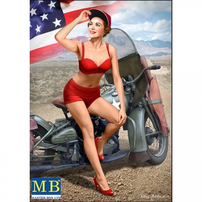 [���ܼ�] CM24001 [MasterBox] CM24001 1/24 Pin-up series, Kit No. 1. Marylin