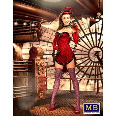 [���ܼ�] CM24052 [MasterBox] CM24052 1/24 At the Edge of the Universe. Strange Companys adventures. Episode I. The first meeting. Irene Leroi. Let��s hide on Steamplanet!