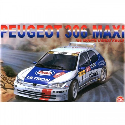 [ܼ] BPPN24009 [PLATZ] BPPN24009 1/24 Peugeot 306 Maxi 1996 Rally Monte Carlo