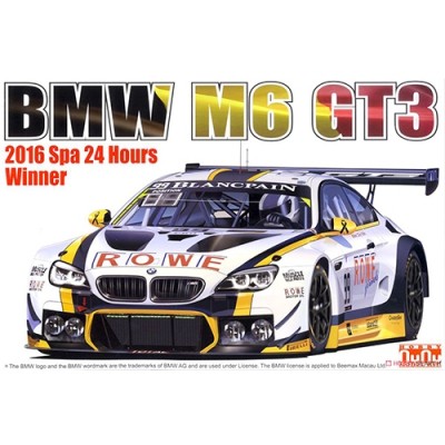 [ܼ] BPPN24001 [PLATZ] BPPN24001 1/24 Racing Series BMW M6 GT3 2016 Total 24 Hours of Spa Winner