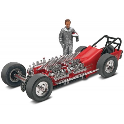 [ܼ] BM1285 [Revell USA] BM1285 1/25 Tommy Ivos Showboat with Figure