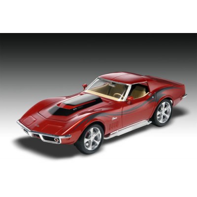 [ܼ] BM2866 [Revell USA] BM2866 1/25 California Wheels? 69 Corvette? Coupe