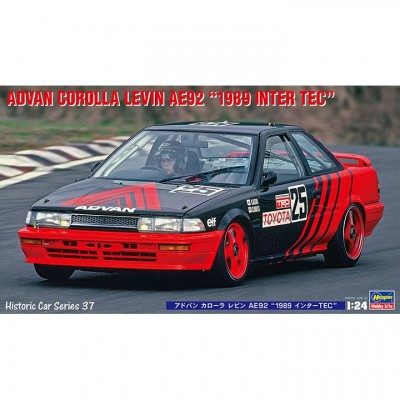 [ܼ] BH21137 [Hasegawa] BH21137 1/24 ADVAN Corolla Levin AE92 1989 InterTEC-CH37