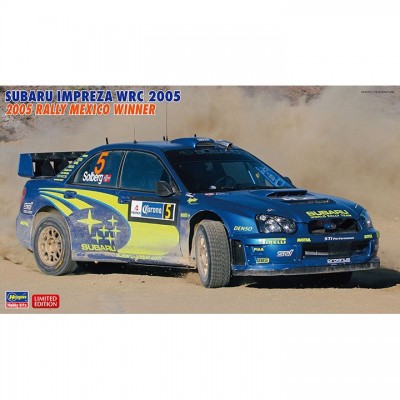 [ܼ] BH20454 [Hasegawa] BH20454 1/24 Subaru Impreza WRC 2005 Rally Mexico Winner