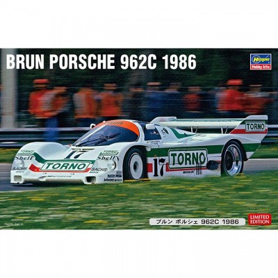 [ܼ] BH20455 [Hasegawa] BH20455 1/24 Brun Porsche 962C 1986
