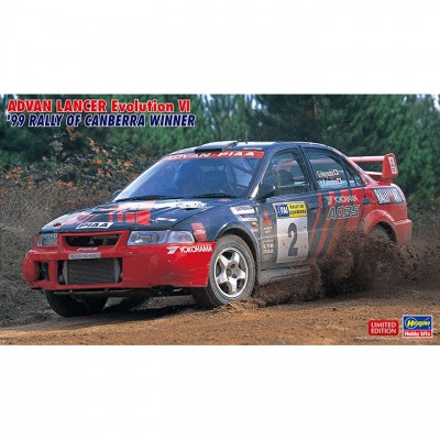 [ܼ] BH20443 [Hasegawa] BH20443 1/24 ADVAN Mitsubishi Lancer Evolution VI 99 Rally of Canberra Winner