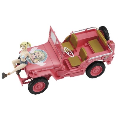 [ܼ] BH52156 [Hasegawa] BH52156-8 SP356 Wild Egg Girls No.1 1/4t 4x4 Truck Amy McDonnell w/ Figure 1/24 scale kit