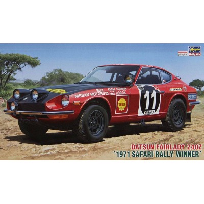 [ܼ] BH21058 [Hasegawa] BH21058 1/24 Datsun Fairlady 240Z 1971 SAFARI RALLY WINNER