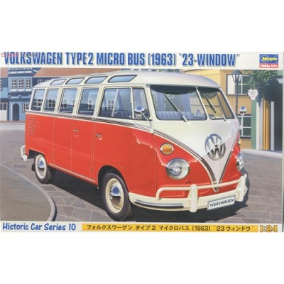 [ܼ] BH21210 [Hasegawa] BH21210 HC10 1/24 VW Type 2 Microbus 23 window
