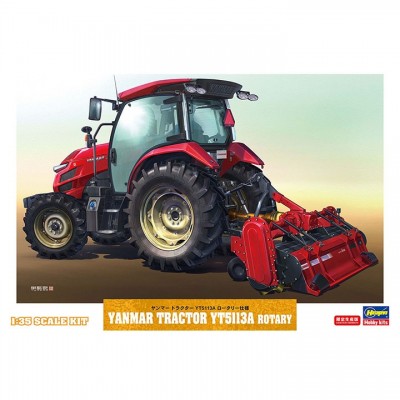 [ܼ] BH66106 [Hasegawa] BH66106 1/35 Yanmar Tractor YT5113A Rotary Type