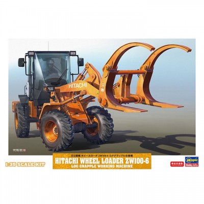[ܼ] BH66105 [Hasegawa] BH66105 1/35 HITACHI WHEEL LOADER ZW100-6 LOG