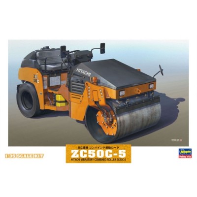[ܼ] BH66002 [Hasegawa] BH66002 1/35 Hitach Combined Vibratory Rollers ZC50C-5