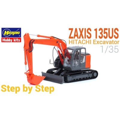[ܼ] BH66001 [Hasegawa] BH66001 1/35 Hitachi Zaxis 135US Excavator
