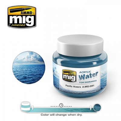 [ܼ] CG2201 [MIG AMMO] [250ml] CG2201 PACIFIC WATERS