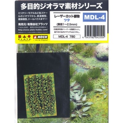 [���ܼ�] BPMDL-4 [PLATZ] BPMDL-4 Laser Cut Plant Ivy (Leaf Diameter: 1-2.5mm)