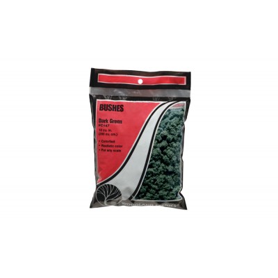 [ܼ] JWFC147 [Woodland scenics] JWFC147 Bushes - Dark Green (18 cu. in. bag)