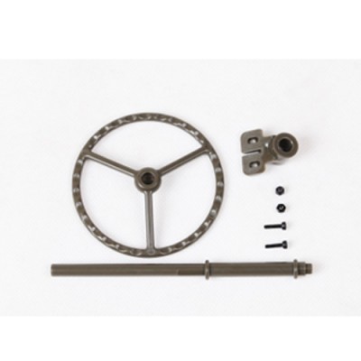[ܼ] C1029 [ROC HOBBY] 1:6 1941 MB SCALER STEERING WHEEL SET
