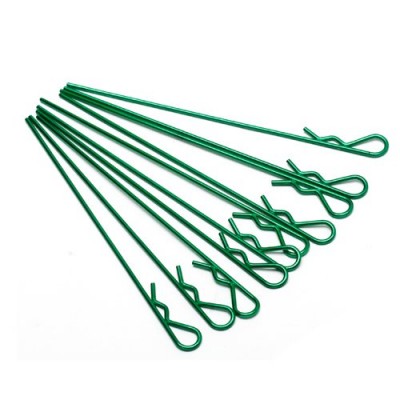 [ܼ] 59914G [CPV RACING] Green Long Large-ring Body Clips